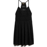 Superdry - Jerseyjurk - Zwart - Kanten Details - Verstelbare Schouderbandjes