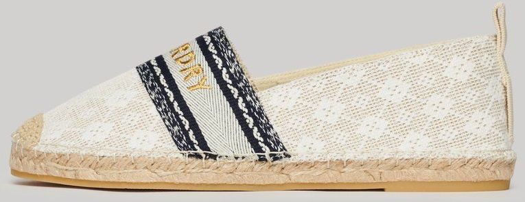 Superdry - WF110297A - Espadrilles - Beige - Stof - Casual