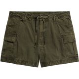 Superdry - Cargo Shorts - Groen - 2XS - Vrouw