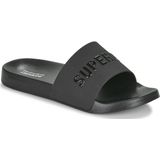 Superdry - Zwembadslippers - Zwart - 50% EVA - 100% Polyester
