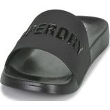 Superdry - Zwembadslippers - Zwart - 50% EVA - 100% Polyester
