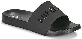 Superdry - Zwembadslippers - Zwart - 50% EVA - 100% Polyester