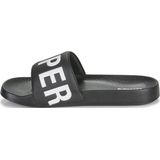Superdry - Core Vegan Pool Slippers - Zwart - Vegan Materialen