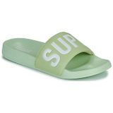 Superdry - Core Vegan - Badslippers - Zwart - Gewatteerde Bandjes