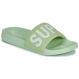 Superdry - Core Vegan - Badslippers - Zwart - Gewatteerde Bandjes
