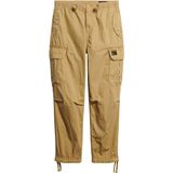 Superdryvoor mannen. M7011133A Parachute baggy broek zwart (32/32), Casual, Katoen