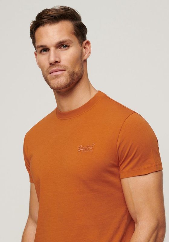 Superdry - Essential Logo Embroidered - T-shirt - Korte Mouwen