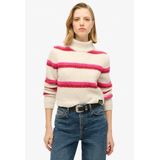 Superdry - W6110536A - Korte Coltrui - Wit - Casual - Acryl