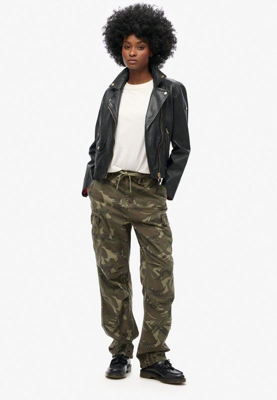 Superdry - Cargobroek - Groen - Katoen