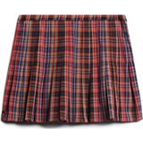 Superdry - Mid Rise Check - Korte Rok - Ruitjespatroon - Geplooid Ontwerp