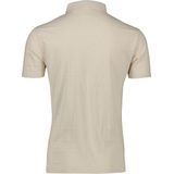 Superdry Poloshirt Textured Jersey Polo M1110397a White Sand Mannen