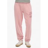 Sportbroeken - Beige - Katoen - Losse Pasvorm, Elastische Tailleband