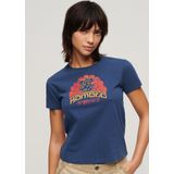 Superdry Ganesh Fitted T-shirt Met Korte Mouwen