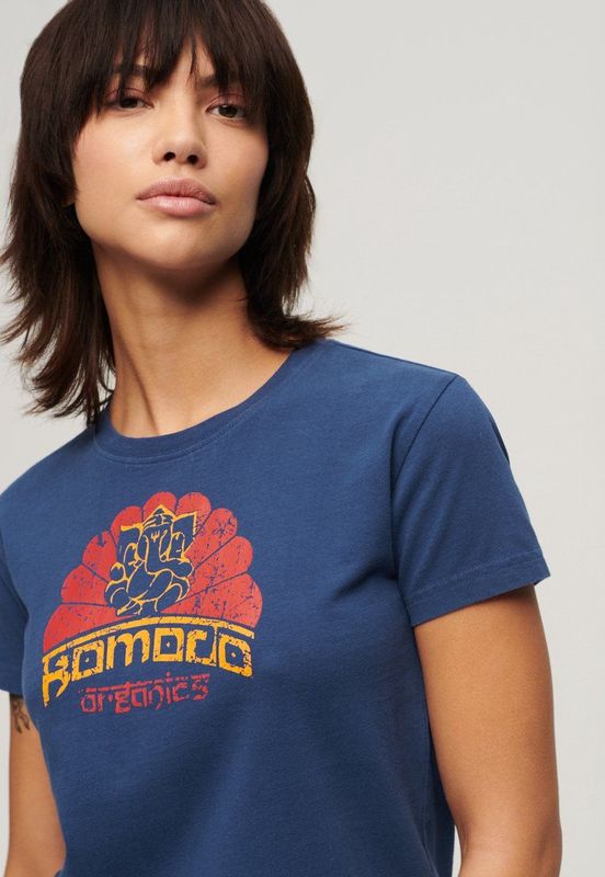 Superdry Ganesh Fitted T-shirt Met Korte Mouwen