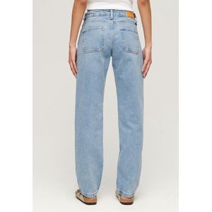 Superdry - Damesjeans - Blauw - 100% Katoen