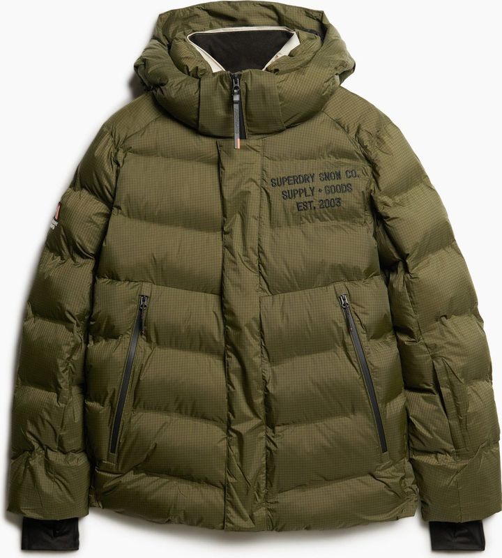 Superdry - SKI SPORT PUFFER JACKET - Wintersportjas - Army Khaki