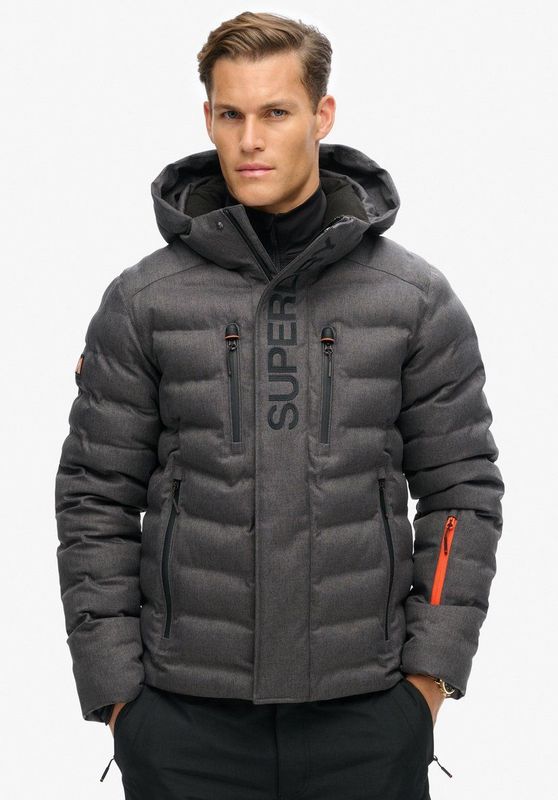 Superdry - Fuji Padded - Gewatteerde Jas - Grijs