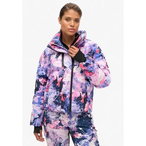 Superdry - WS110169A - Gewatteerd Ski-jack - Lila - Duurzaam - Gerecycled Nylon