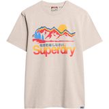 Superdry - Cl Great Outdoors Graphic - T-shirt - Katoen - Grafisch Ontwerp
