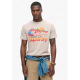 Superdry - Cl Great Outdoors Graphic - T-shirt - Katoen - Grafisch Ontwerp
