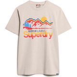 Superdry - Cl Great Outdoors Graphic - T-shirt - Katoen - Grafisch Ontwerp