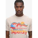 Superdry - Cl Great Outdoors Graphic - T-shirt - Katoen - Grafisch Ontwerp