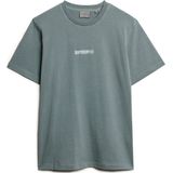 Superdry Micro Logo Graphic Loose T-shirt Met Korte Mouwen Grijs L Man