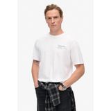 Core Logo City T-shirt - Zwart - 100% Katoen