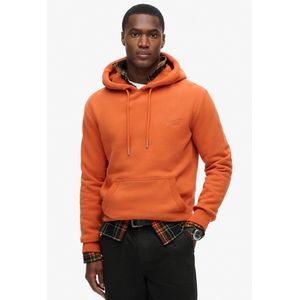 Superdry Essential Logo Hoodie Oranje Man