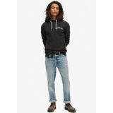 Superdryvoor mannen. M2013689A Tattoo grafisch sweatshirt zwart (S), Casual, Katoen, Duurzaam