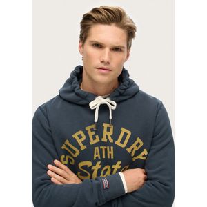 Superdry - Track & Field - Hoodie - Heren - Grafische Print