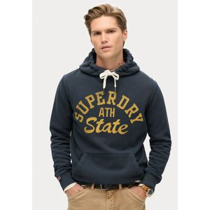 Superdry - Track & Field - Hoodie - Heren - Grafische Print