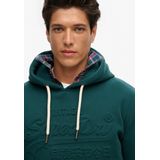 Superdry - M2013696A - Sweater - Groen - Katoen