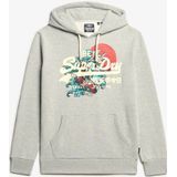 Superdry Tokyo Vl Graphic Hoodie Zwart Man