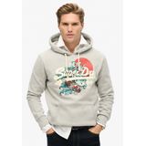 Superdry Tokyo Vl Graphic Hoodie Zwart Man