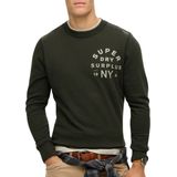 Superdry Surplus Graphic Crew Sweater Heren