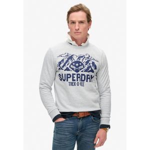 Superdry - Lo-fi Outdoors Graphic Crew - Donsjack - Zwart - Waterdicht