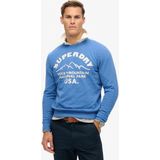 Superdry - Lo-fi Outdoors Graphic Crew - Donsjack - Zwart - Waterdicht