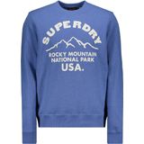 Superdry - Lo-fi Outdoors Graphic Crew - Donsjack - Zwart - Waterdicht