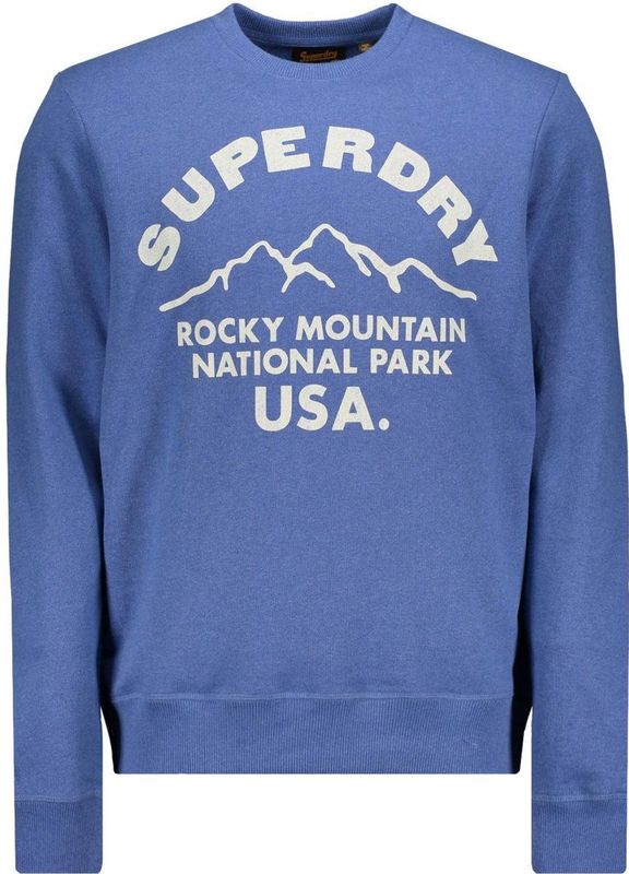 Superdry - Lo-fi Outdoors Graphic Crew - Donsjack - Zwart - Waterdicht