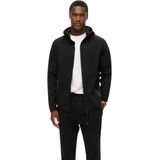 Superdry - M2013743A - Hoodie - Zwart - Katoen, Ritssluiting, Capuchon, Reflecterende Strips