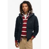 Superdry Sweatvest Borg Lined Navy heren