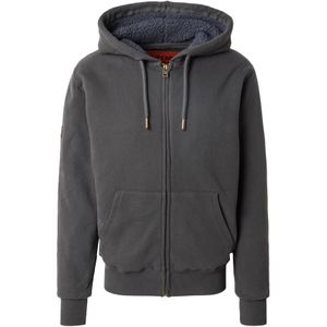 Sweatjack met capuchon en kangoeroezak