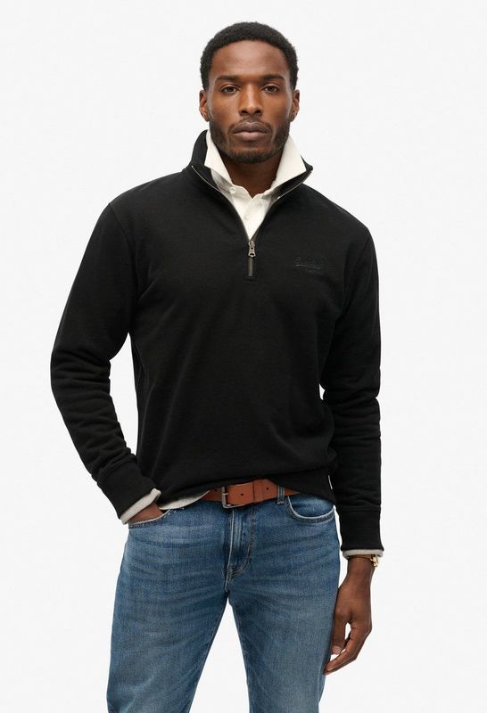 Hackett - HM581165 - Sweatshirt - Marineblauw - Klassieke Pasvorm - Lange Mouwen