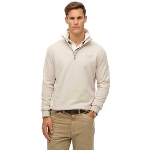 Superdry - M2013750A - Sweatshirt - Beige - Katoen, Duurzaam
