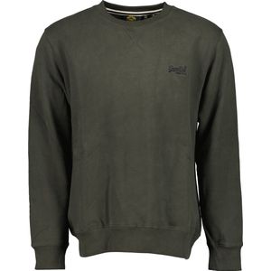 Superdry - Essential Logo Sweatshirt - Casual - Grijs - Katoen