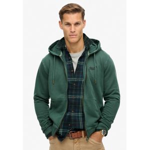 Superdry - M2013753A - Gewassen Sweatshirt - Groen - Katoen