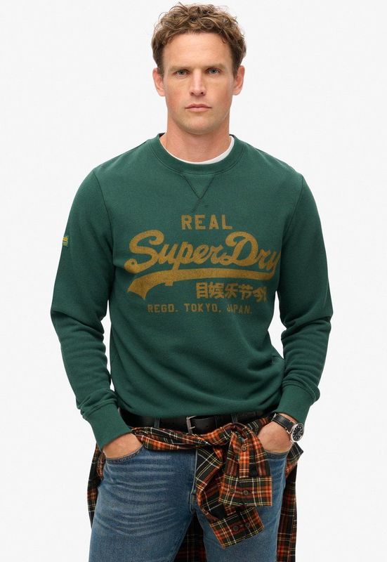 Superdry - Classic Vintage Logo Graphic - Sweatshirt - Slim Fit