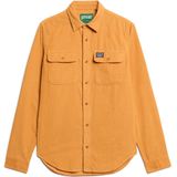 Overhemd - Effen - Corduroy - Lange Mouw - Regular Fit