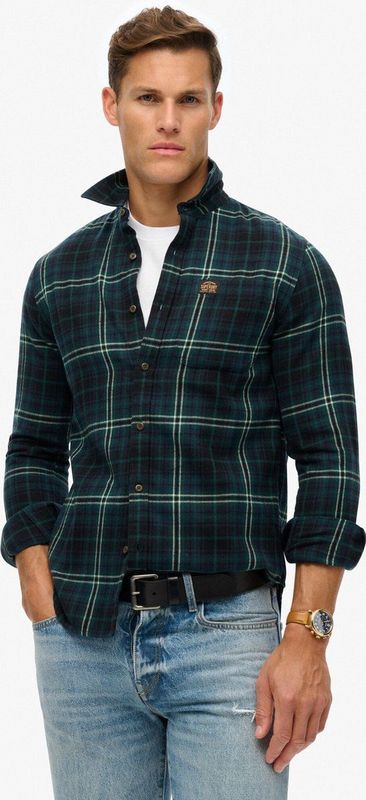 Superdry - Lumber - Overhemd - Katoen - Lange Mouwen